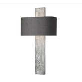 David Hunt Lighting Croc Pewter Wall Light CRO0799 Bespoke Shade